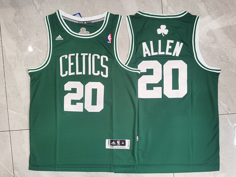 Men Boston Celtics #20 Allen Green Adidas 2025 NBA Jersey